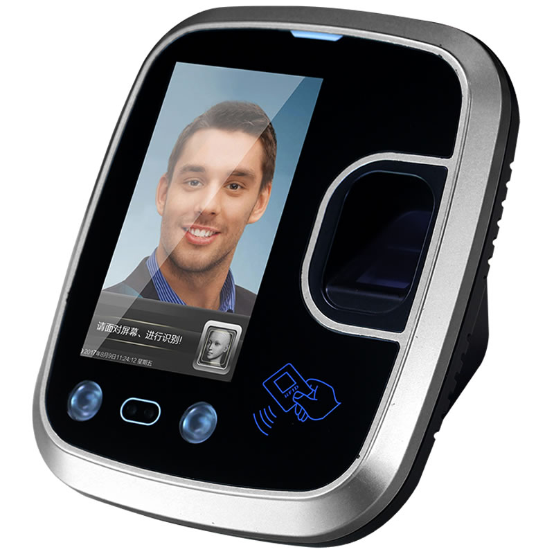 F851 Touch Screen Plam and RFID Card and Fingerprint & Facial Recognition